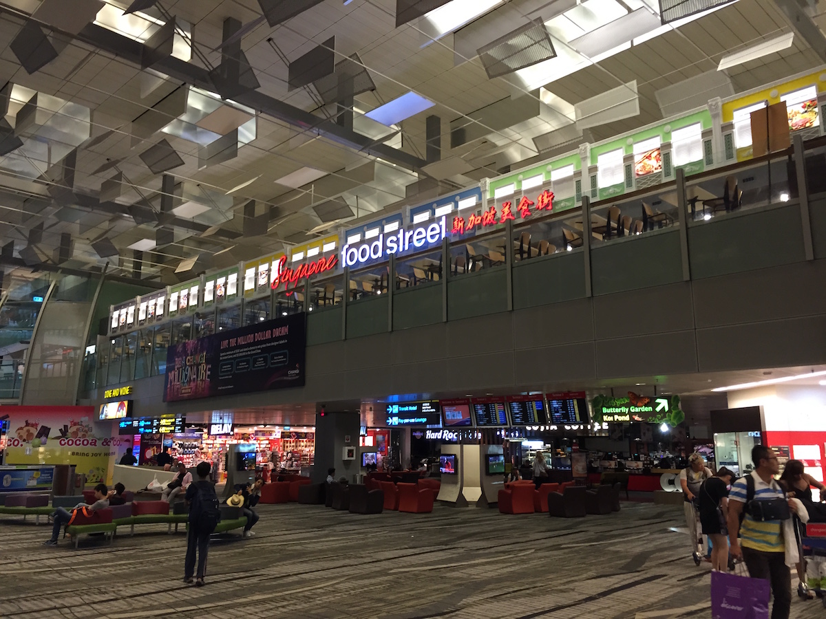 Singapore Airport food court