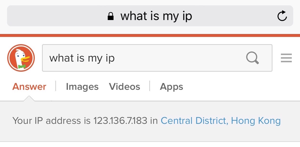 CMHK IP address