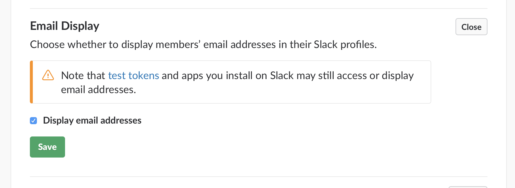 Display emails in Slack.